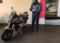 On a roulé avec la nouvelle MOTO GUZZI  V100 !!!